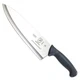 Mercer Culinary M18010 Millennia Black Handle 10-Inch Wide Hollow Ground Chefs