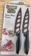 2 Pack  10" Tekno Copper Kitchen Knife Stays Sharp Forever, Effortless cuts NEW