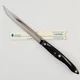 Cutco 1729 JH Petite Serrated Carver Knife Brown Swirl Handle 6 7/8" Blade USA