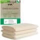Cheesecloth - 54 Sq Ft, 100% Cotton, Grade 90 Unbleached | Fine Cheesecloth for
