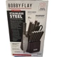 GreenPan x Bobby Flay 13 Piece Stainless Steel Cutlery Kitchen Knife Block Set