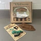 The ULU Factory Alaska Knife & Chopping Bowl Set, Sharpener and Blade Cover NEW