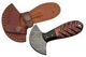 New Damascus Cutter Red Colorwood Fixed Blade Knife DM-1298RD