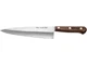 Case Kitchen Chef Knife 8" Clip Point Stainless Steel Blade Wood Handle Brown