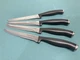 Calphalon ~ Set of 4 Steak Knives ~ Full Forged German Steel Steak Knife Black
