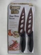 2 Pack Tekno 10" Copper Kitchen Knife Stays Sharp Forever Stainless Steel&nbsp;- NEW