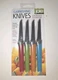 JOIE Flexible Garnishing Knives - 4pk - Stainless Steel (LLB-2)