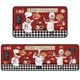 Romart Chef Kitchen Rugs Set, 2 Pcs Italian Pizza Bread Restaurant Theme Runn...