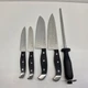 J.A. Henckels Int. Stainless Steel Set Of 4 Knives & 1 Honer Sharpener READ