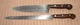 2 Vtg DEXTER Chef Butcher Carbon Steel Knives 48910 & 44A12T