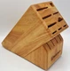 Wusthof 13 Slot BeechWood Knife Block 2013-11-BX