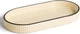 Preston Lane Signature Ceramic Tray &ndash; Handmade in Portugal with Fluted Edges & H