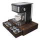 HTB K Cup Coffee Pod Holder - Wood Drawer Holds 30 K-Cups - Organized Storage