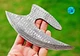 CUSTOM MADE HAND FORGED DAMASCUS STEEL BLANK BLADE CHEF ULU KNIFE 2655