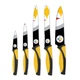 The Sports Vault NFL Pittsburgh Steelers 5-Piece Kitchen Knife Set 9.8"