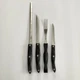 CUTCO 4 pc Set 1721 , 1724, 1726, 1729 Bread Knife, Petite Carver, Trimmer, Fork
