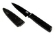 Kuhn Rikon COLORI Non-Stick Serrated Paring Knife with Safety Sheath, 4 inch/...