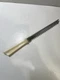 Quikut Quikkle Double Sided Knife 9.5" Stainless Serrated Carver Slicer USA VTG