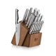 Cangshan Sanford Series 1027051 German Steel 17-Piece Knife Block Set