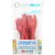 Preserve Red Reusable Plastic Cutlery Set 8 Packs
