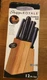 Gourmet Trends Shappu Royale Stainless Steel 12 Pc Cutlery Set With Block