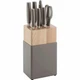 Zwilling Now S 5 pieces, Stainless Steel, Knife Set, Grey Block