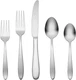 Oneida Mooncrest Satin Piece Everyday Flatware Set, 20 Count, Metallic 
