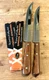 Lot of 2 Case XX Carving Knifes   "Miracl-edge"  M 284-9" and "CAP 283-8" Unused