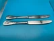 Cuisinart Elite Stainless French Rooster 2 Dinner Knives Continental CFE FR20