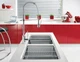 Franke Kubus 34-5/8" x 17-1/3" Double Basin Undermount 18-Gauge SS kitchen sink