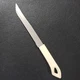 Vintage Quikut Quikkle Serrated Edge Carving Chefs Knife Plastic Handle-10.5"