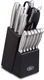 Oster Baldwyn Cutlery Block Set Knife 14 pc Stainless Steel Kitchen Knives, NEW