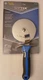 Winco Sof-Tek Pizza Cutter NSF safe Ergonomically handle Blue + 4" wheel NEW