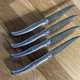 Laguiole Jean Dubost Stainless Steel Set of 4 Stainless Steak knives