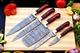 Custom Made Damascus Chef Knife Set Kitchen Cutlery - Hand Forged Damascus 1574