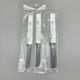Rada Cutlery Set Of 3 Black Handles Two Steak Knives W205 One Parer W227