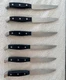 Lot (6) J.A. Henckels International Statement 4.75" Blade Steak Knives - 13559