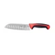 Mercer Culinary M22707RD Millennia&reg; 7" Granton Edge Japanese Steel Santoku Knife
