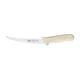 Winco KWP-60 St&auml;l 6" Stamped Boning Knife w/ White Polypropylene Handle