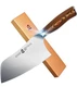 TUO Vegetable Cleaver- Chinese Chef&rsquo;s Knife - Stainless Steel Kitchen Cutlery...
