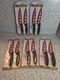 (5 sets) New Tekno Copper Knife stainless steel never needs sharpening 10 knives