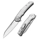 DREAMTECH Folding KnifeTitanium Handle Button lock system M390 Knife D4281