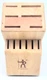 J.A. Henckels International 12 Slot Wooden Knife Cutlery Block 35100-C-946