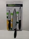 CUISINART 6-Pc. Printed Chef Knife & Sheaths Set Black Geometic