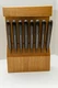 Vintage wood Tramontina 8pc Steak Knife Set with Hardwood  Block  