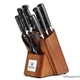 KEEMAKE Kitchen Knife Set with Block, 8Pcs Razor Sharp Chef 