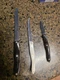 Cutco 1729 Km 1721 Km 1720 Km Pearl And Brown Handles Lot Of 3
