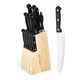 Bruntmor 15-Piece Cooking Knife Set With Storage Block Brand New