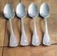 CUISINART Elite Stainless FRENCH ROOSTER Set 4 Large ServingSpoons 8 In CFE-FR20
