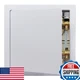 Donext Access Plumbing Panel for Drywall Ceiling 14x14 in Plastic Wall Hole Cove